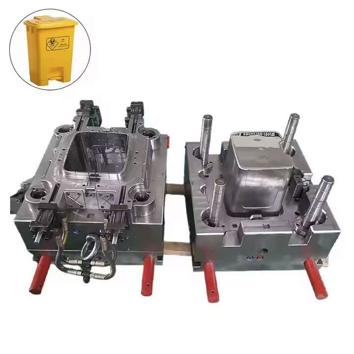 Public Trash Can Molds