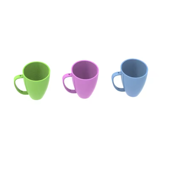 Tea Cup Mold — technical specification diagram