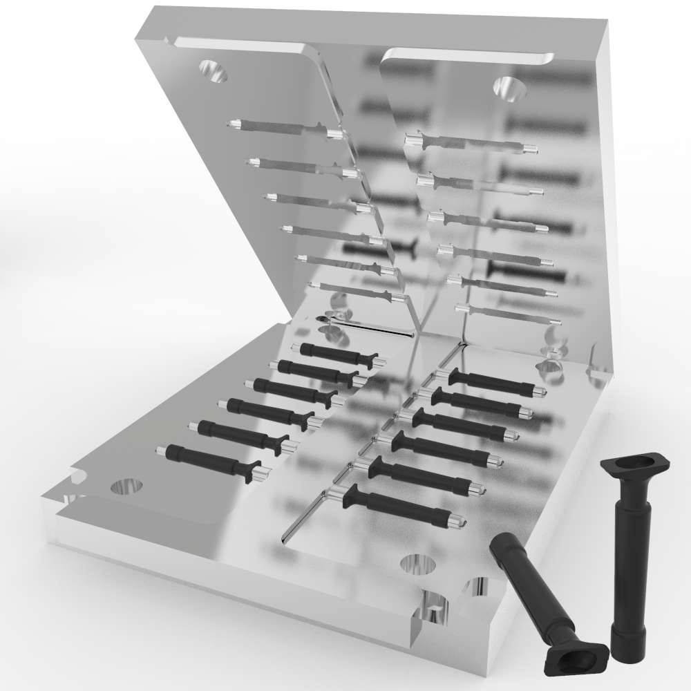 SMC compression mold flow analysis