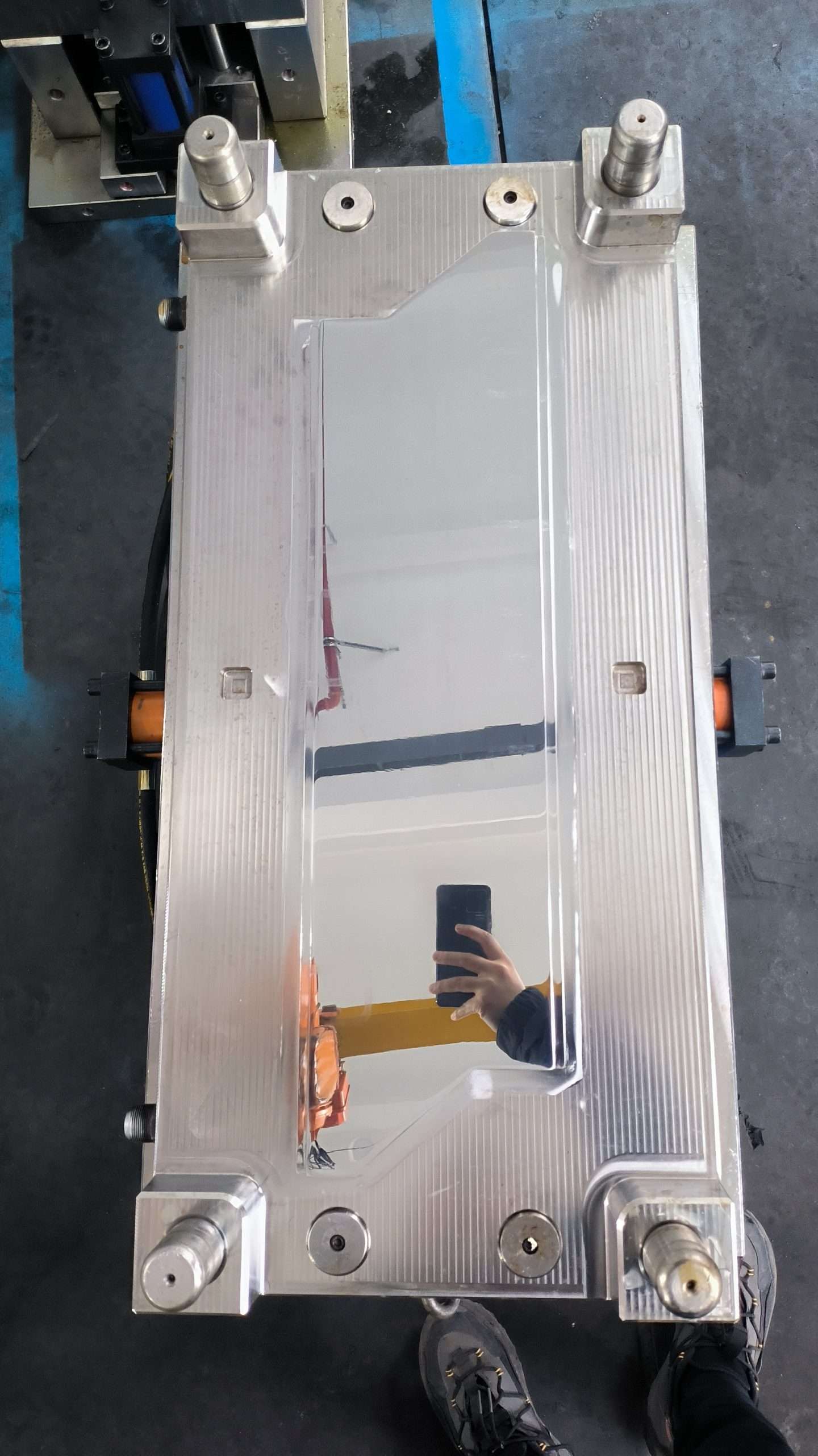 SMC compression mold mirror polish cavity surface finish